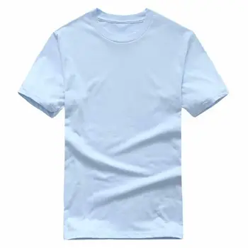 2020 New Solid color T Shirt Mens fashion 100% cotton T-shirts Summer Short sleeve Tee Boy Skate Tshirt Tops Plus size XS-M-2XL 7