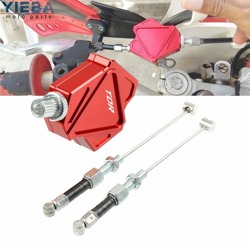 

Motorcycle Accessories Easy Pull Clutch Lever System CNC Aluminum Stunt Cable moto parts For YAMAHA TDR240 TDR 240 ALL YEARS