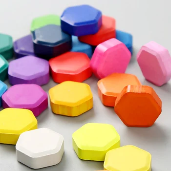 

36 Colors Solid Watercolor Painting Watercolor Pigment Set Portable Water Color Pigment Painting Art Paint Supplies