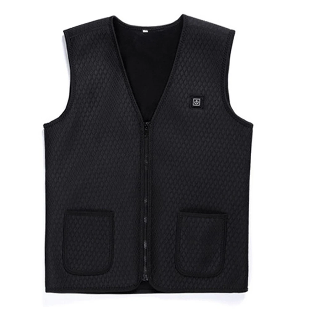 

Smart heating Cotton Vest waist protection vest Electric Thermal Clothing Men unisex Warm Jacket Keep warm Electric Heating Vest