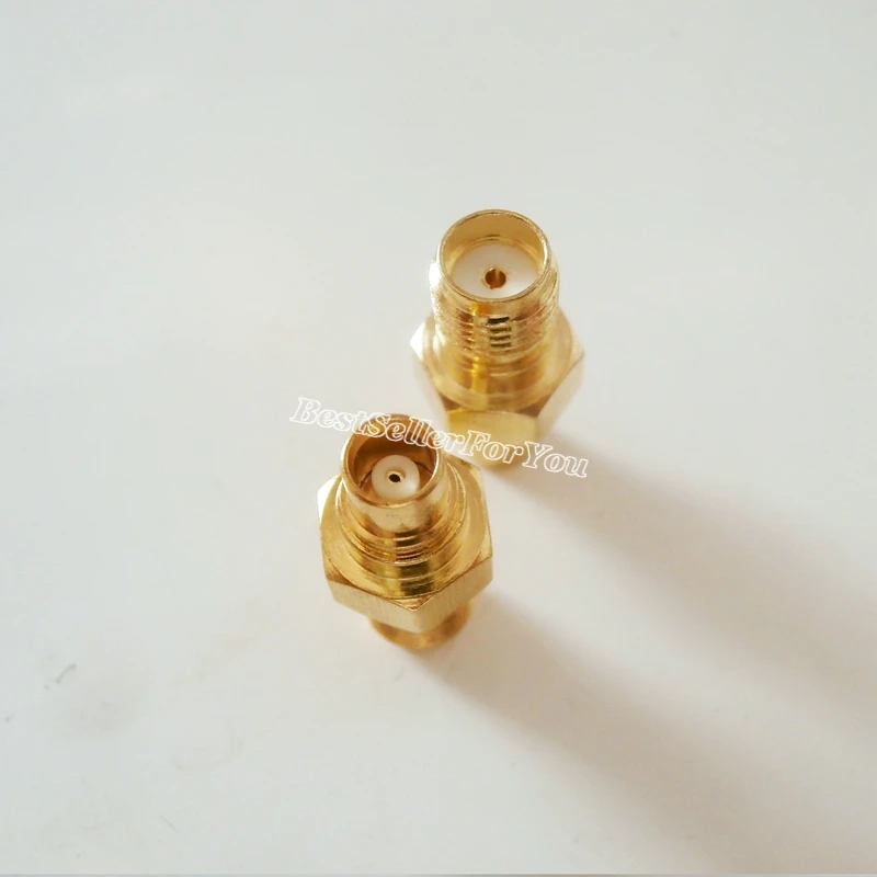 

1PCs Adapter SMA Female Jack To MCX Female RF Connector Straight Gold Plating F/F