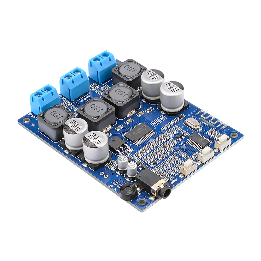 AIYIMA TPA3118 2x30 Вт Bluetooth 5,0 двухканальный стерео цифровой усилитель мощности 12-24 В для домашнего звукового кинотеатра DIY