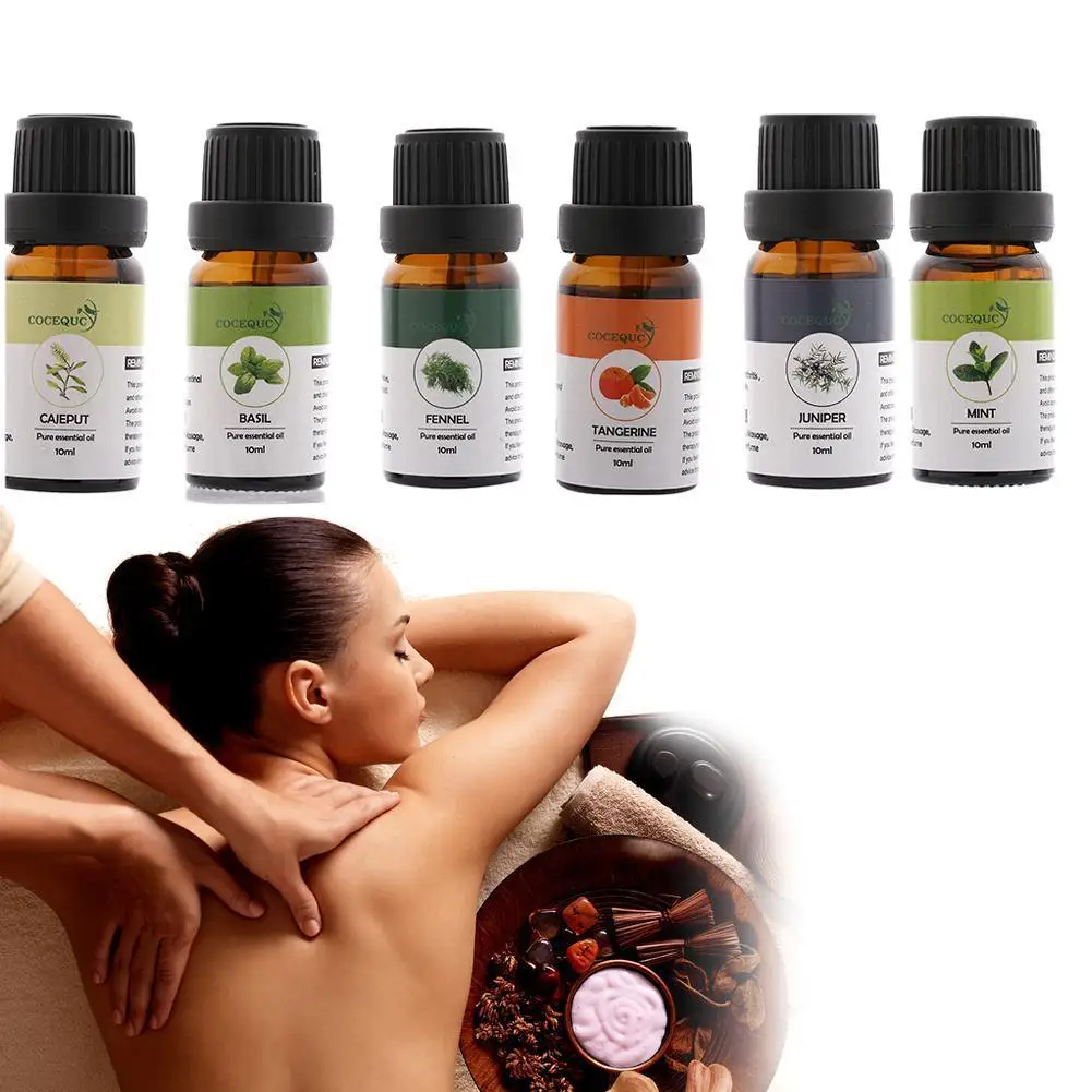 

10ml Water-soluble Plant Essential Oil Relief Pressure Lamp Fragrance Fresh Aromatherapy Air Oil TSLM1 Humidifier Essential I8M8