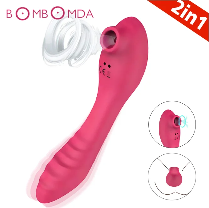 Вибратор для клитора Стимулятор Женский мастурбатор фаллоимитатор с подогревом