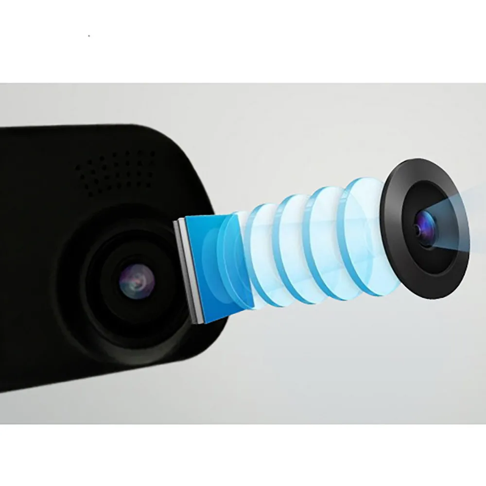 1280x1080P HD Автомобильный видеорегистратор Автомобильный передний объектив цифровой видеозаписи видео рекордер 120 градусов широкоугольный объектив Поддержка TF карты памяти# P20