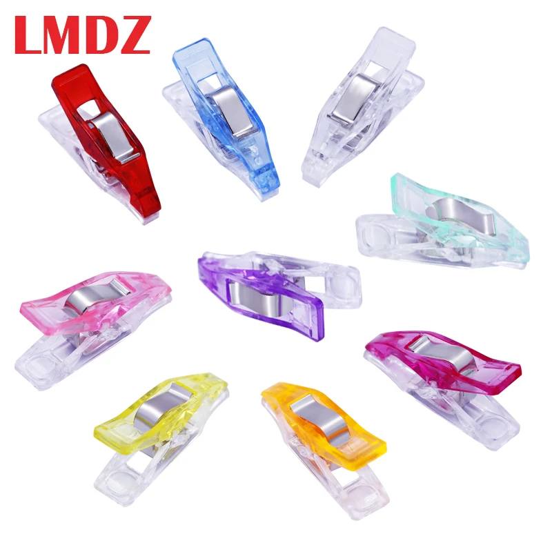 Clips Quilting-Clip Clothing Fabric-Clamps Patchwork Plastic Mini LMDZ Multicolor 20/50pcs