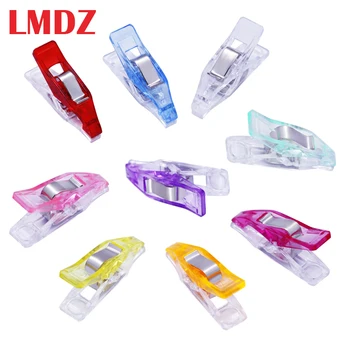 

LMDZ 20/50 Pcs Sewing Clips Mini Multicolor Plastic Clips Fabric Clamps Patchwork Clips Clothing Clips Holder Quilting Clip