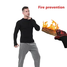 Огнезащитная одежда Высокая термостойкая Защитная куртка огнезащитная одежда огнестойкие Топы теплоизоляция сопротивление