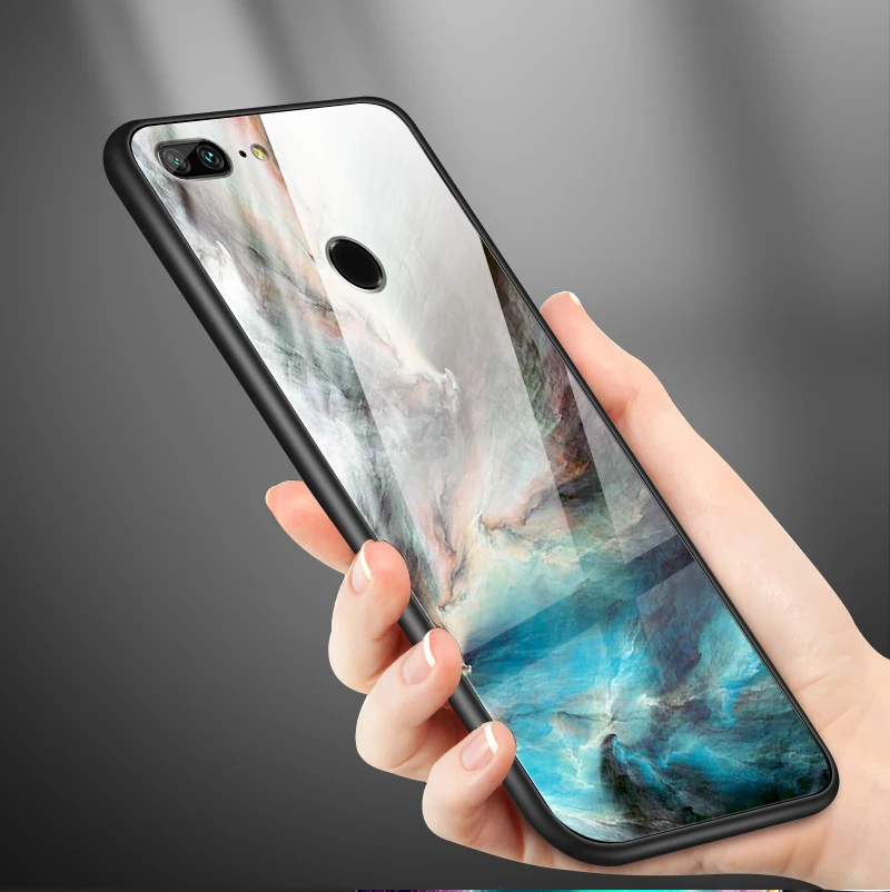 Телефонные чехлы для Huawei Honor 6X 7A 7C 7X 8X 8A 9 облегченное закаленное стекло крышка Y6 Y9 Y7 премьер-профессионал Magic2 противоударный корпус