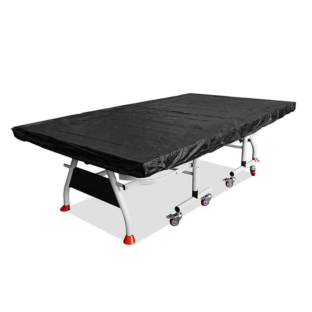 black Теннисный Настольный чехол для пинг-понга 280x150 см Водонепроницаемый Пылезащитный протектор для внутреннего и наружного использования SAL99 - Цвет: black