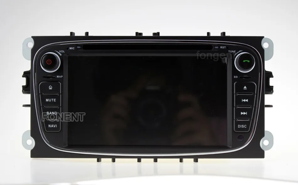 Best For Ford Focus Mondeo Focus C-MAX S-MAX C S Max Kuga Galaxy car 2 din DVD Multimedia Player Radio GPS Stereo  IPS Android Unit 7