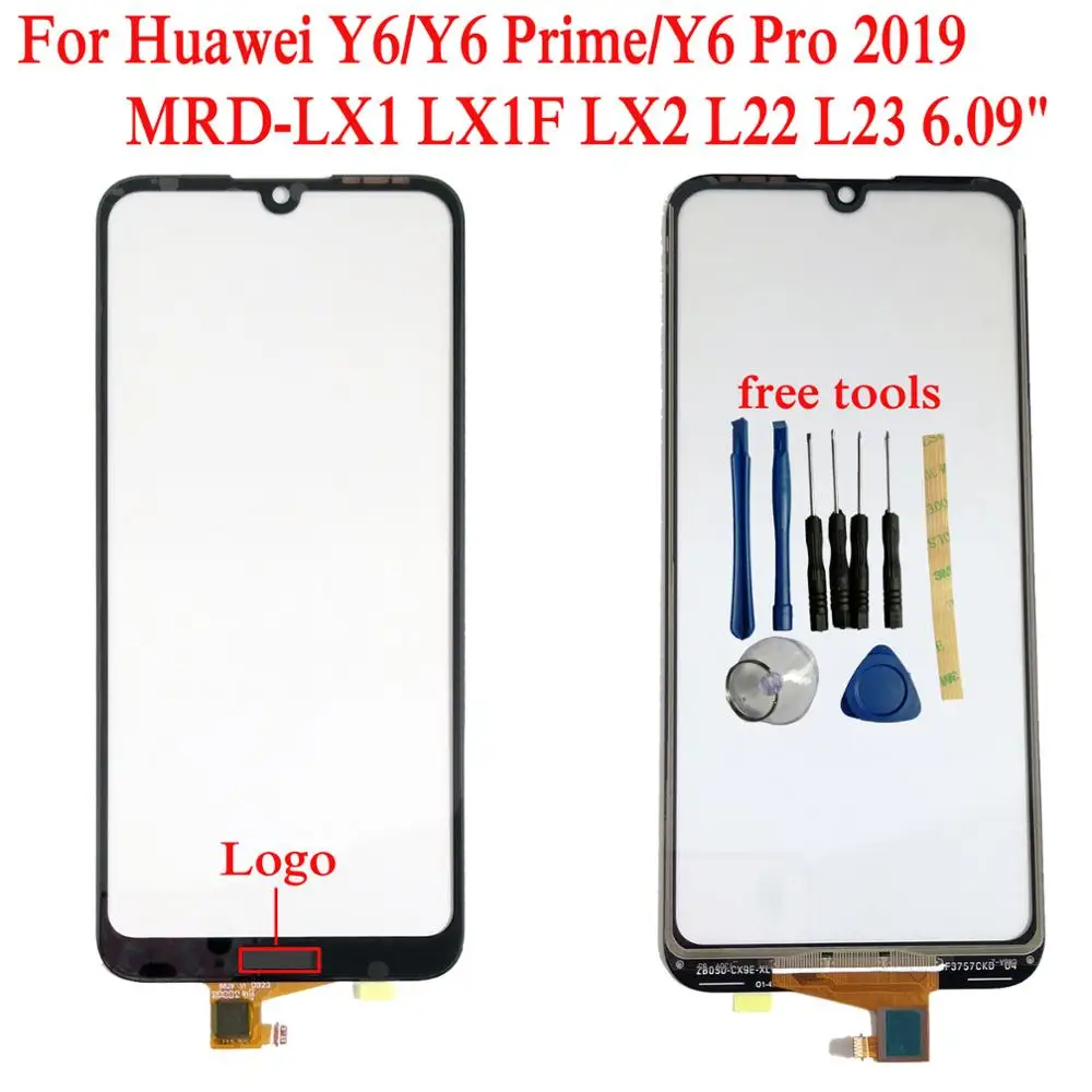 

Shyueda 100% New 6.09" For Huawei Y6/Y6 Prime 2019 MRD-LX1 LX1F Outer Front Glass Touch Screen