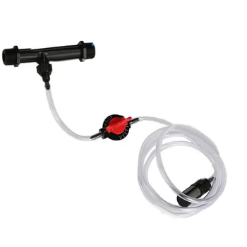 

Garden Irrigation Device Set 3/4" Fertilizer Injector + Water Tube with Flow Controller Filter