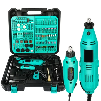 

Mini electric drill variable speed electric rotating tool accessories drill bit woodworking tools mini electric drill grinder