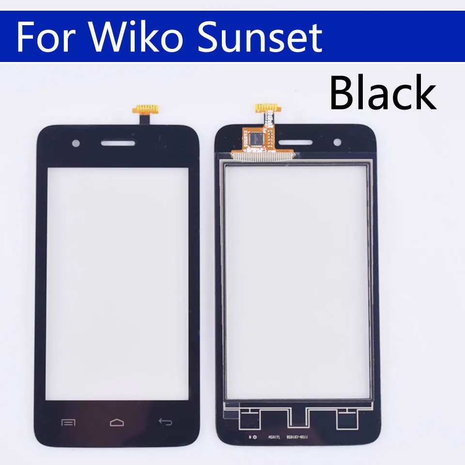 4," сенсорный экран для Wiko Sunset сенсорная панель дигитайзер стекло без сменные детали для ЖК-экрана
