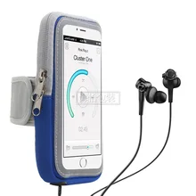 Водонепроницаемый тканевый ремешок для мобильного телефона для мужчин и женщин фитнес Экипировка для мужчин t открытый марафон Спортивная рука сумка для бега мобильный фон