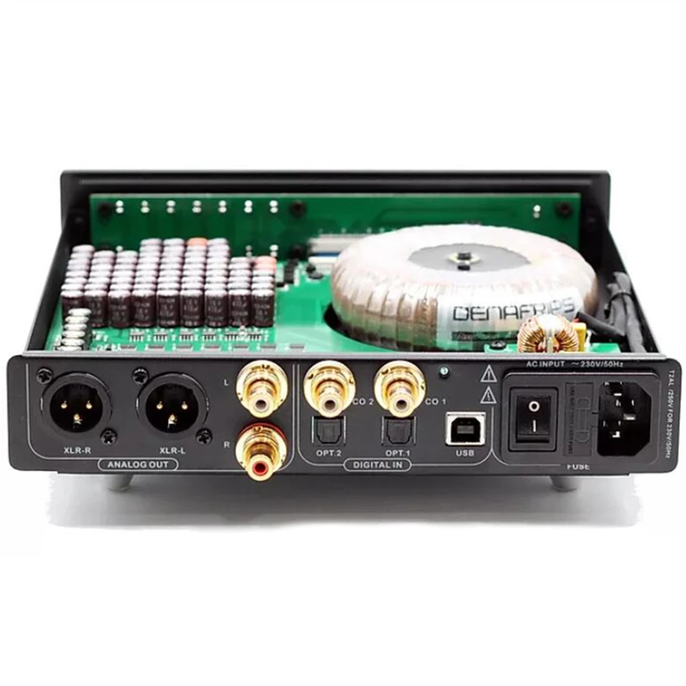 R 013 Denafrips ARES II 32 бит/1536 кГц 24 бит R2R + 6 DSD сбалансированное сопротивление DAC