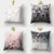 Nordic Style Geometric Printed Cushion Cover Polyester Throw Pillow Cases for Sofa Car Black Home Decorative Pillowcase 45*45cm 1