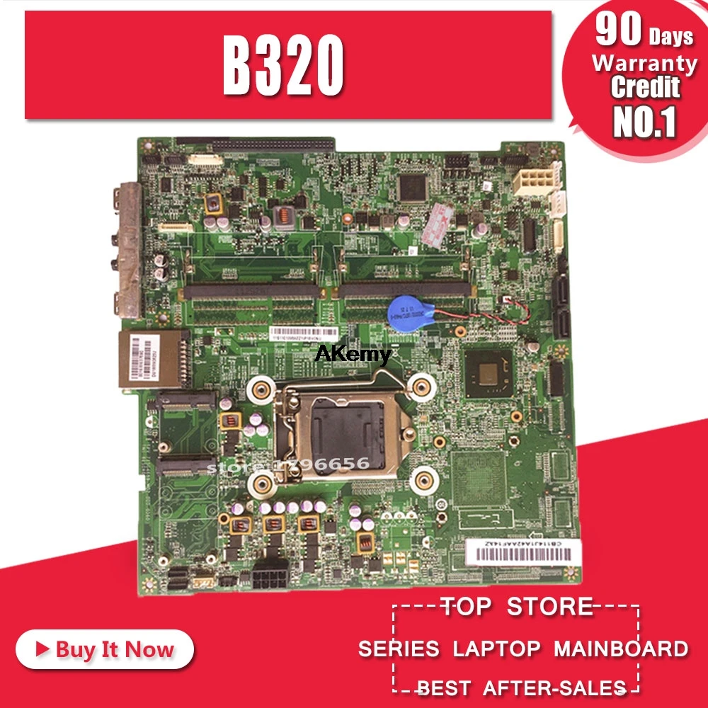 Оригинальная настольная материнская плата все-в-одном для lenovo B320 B320I CIH61S V: 1,0 основная плата без ТВ-интерфейсов рабочая