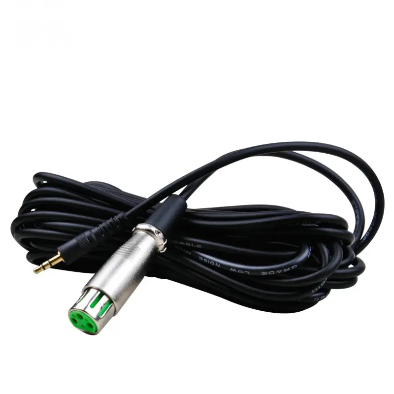 Профессиональный XLR-3.5mm/XLR-XLR универсальный кабель для BM800 микрофон для записи караоке