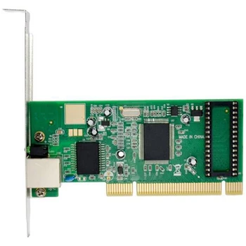 

PCI Gigabit Ethernet 10/100/1000Mbps PCI Network Adapter Card RTL8169SC Chip Support Windows 10 & Linux Supported