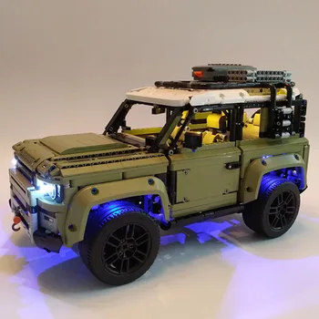 

USB Powered LED Light Building Block Modified Kit For Technic Land Rover Defender 42110 (LED Included Only, No Kit)