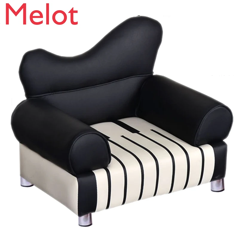 

15%,Children PU piano sofa furniture living /bed room kids chair 1 seat Wooden frame sponge filling bearing 120kg