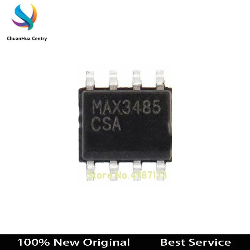 

10 шт./лот MAX3485CSA SOP8 100% новая Оригинальная фотография