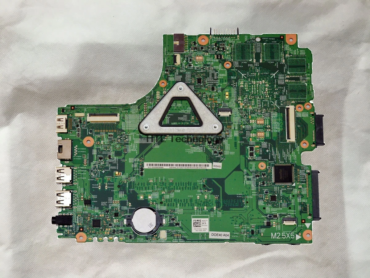 low cost  HOLYTIME laptop motherboard For dell Inspiron 5437 3437 CN-0YGRK4 DOE40-HSW GDDR5 MB 12307-2 VKJ89 