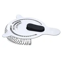 Ситечко для коктейлей боярышника из нержавеющей стали для профессиональных барменов и миксологов с проволочной пружиной