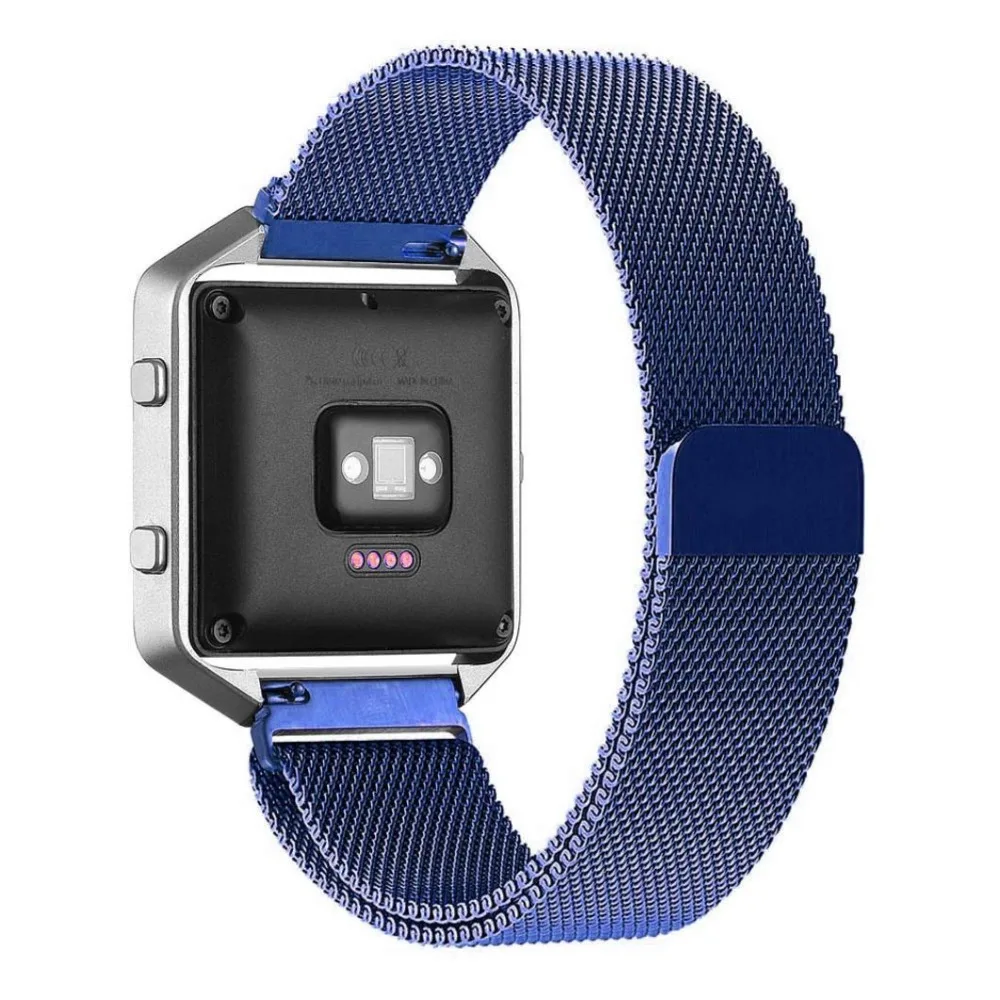 Milanese Loop Straps For Fitbit Blaze Band Strap 23mm Stainless Steel Watch Band Bracelet For Fitbit Blaze Frame Correa Wrist