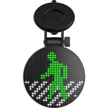 

Wireless Car Sign Funny Emotion LED Light Programmable Message Display Board LED Car Sticker fit for IOS Android Car Accessories