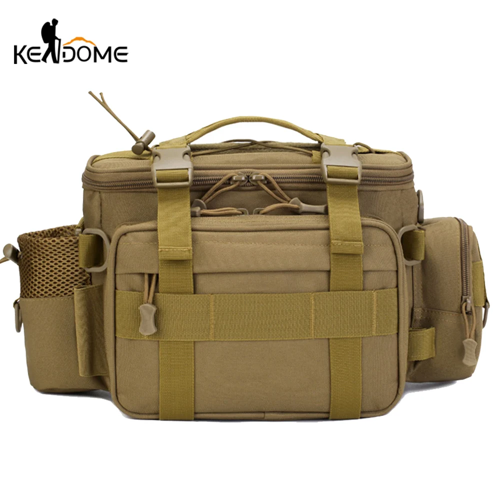 Men's Tactical Sling Shoulder Bag Waist Bags Military Fishing Shoulder Sling Climbing Hiking Camping Mochila Outdoor Pack XA311D