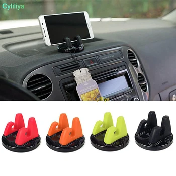 

360 Degree Car Phone Holder Dashboard Sticking Mobile Phone Holder Stand Mount For Less 6 inch Phone Desk Stand Support Bracket
