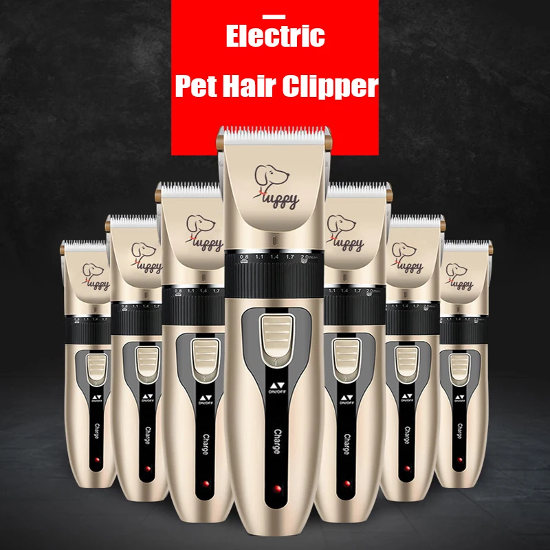 Dog Clipper Hair Pet Hair Clippers Puppy Grooming Electric Shaver Set