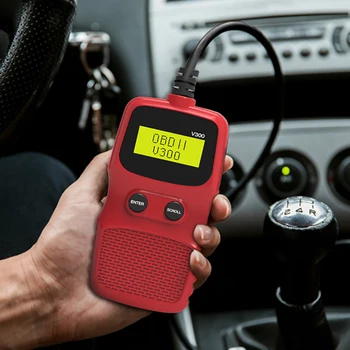 

OBD2 ELM327 V300 OBD2 OBDII Auto Diagnostic Tool Scanner Vehicle Repair Tools Engine Code Reader Backlight LCD Display