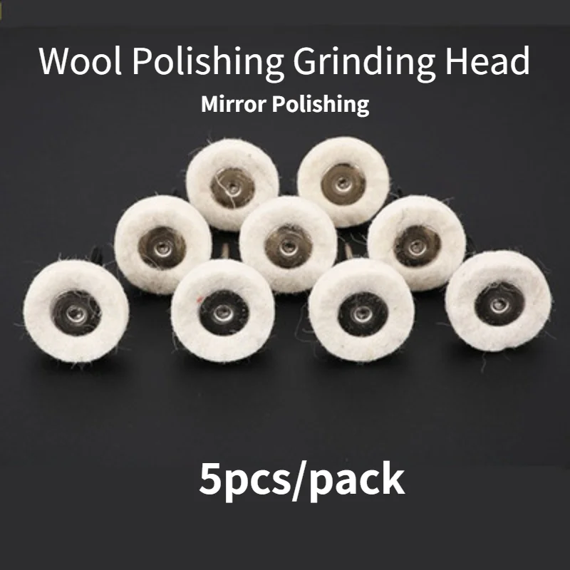 3.0mm Shank Wool T Type Grinding Head / 3.0mm Shank Wool Wheel / Soft Wool T Type Grinding Head / Mirror Polishing Grinding Head horn type inverted cone grinding wheel grinding head chrome corundum ceramic grinding wheel grinding head 6 14 16mm