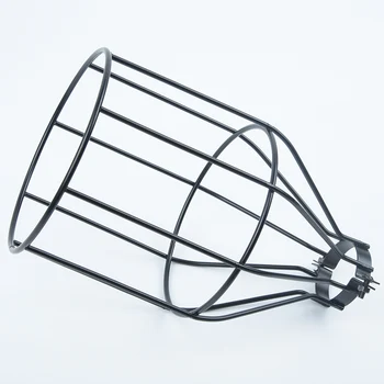 

1Pcs Retro Metal Bulb Guard Clamp Lamp Cage Trouble Light Portable Lampshade Lot