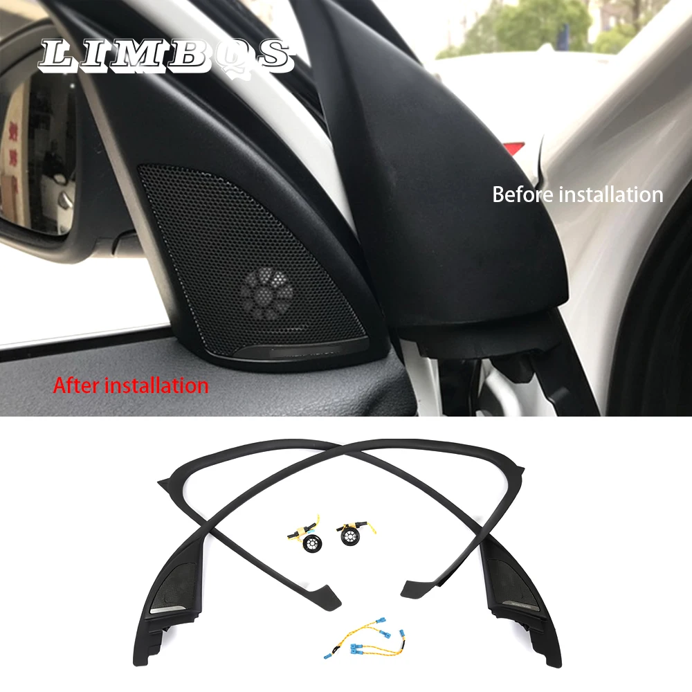 Крышка твитера для bmw f47 f48 X1 крышка дверного громкоговорителя наклейка с цельной
