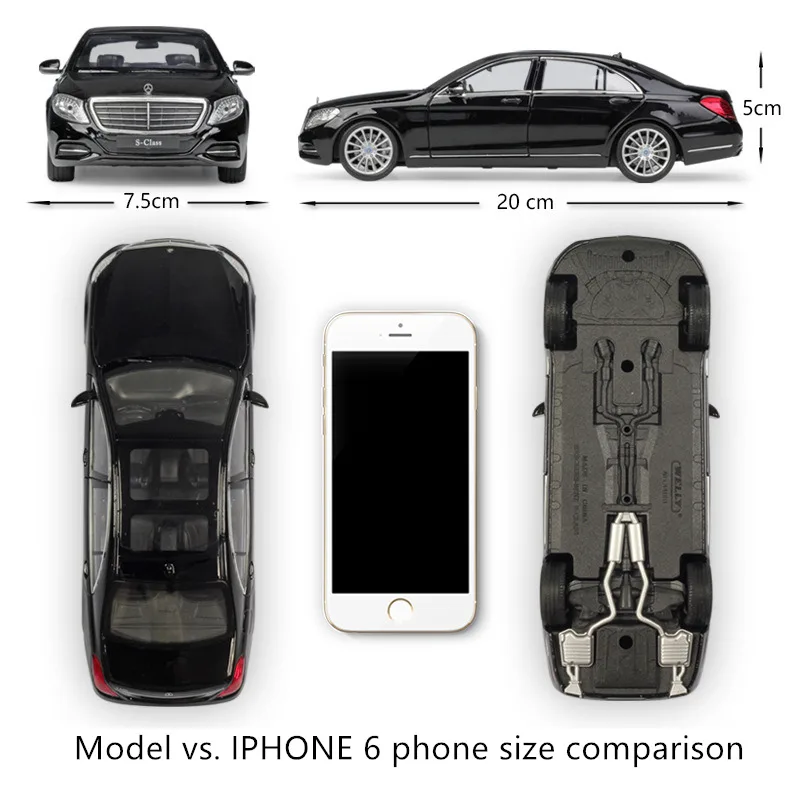 WELLY 1:24 Mercedes Benz S-Class спортивный автомобиль моделирование сплав модель автомобиля ремесла украшение Коллекция игрушек инструменты подарок