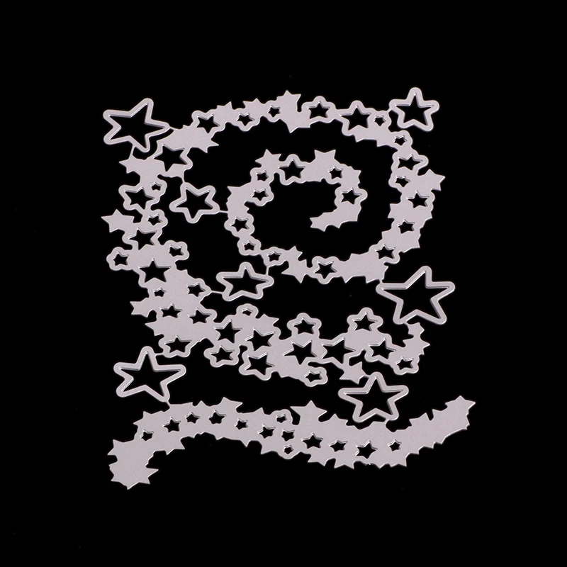 Star Cover Scrapbook Punch Metal Cutting Dies For Scrapbooking Stencils DIY Album Cards Decoration Embossing Die Cuts Cut Cutter