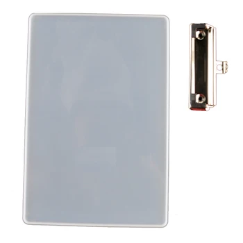 

Clipboard Vertical File Folder Resin Molds, Epoxy Resin Silicone Mold for Making File Folder Board