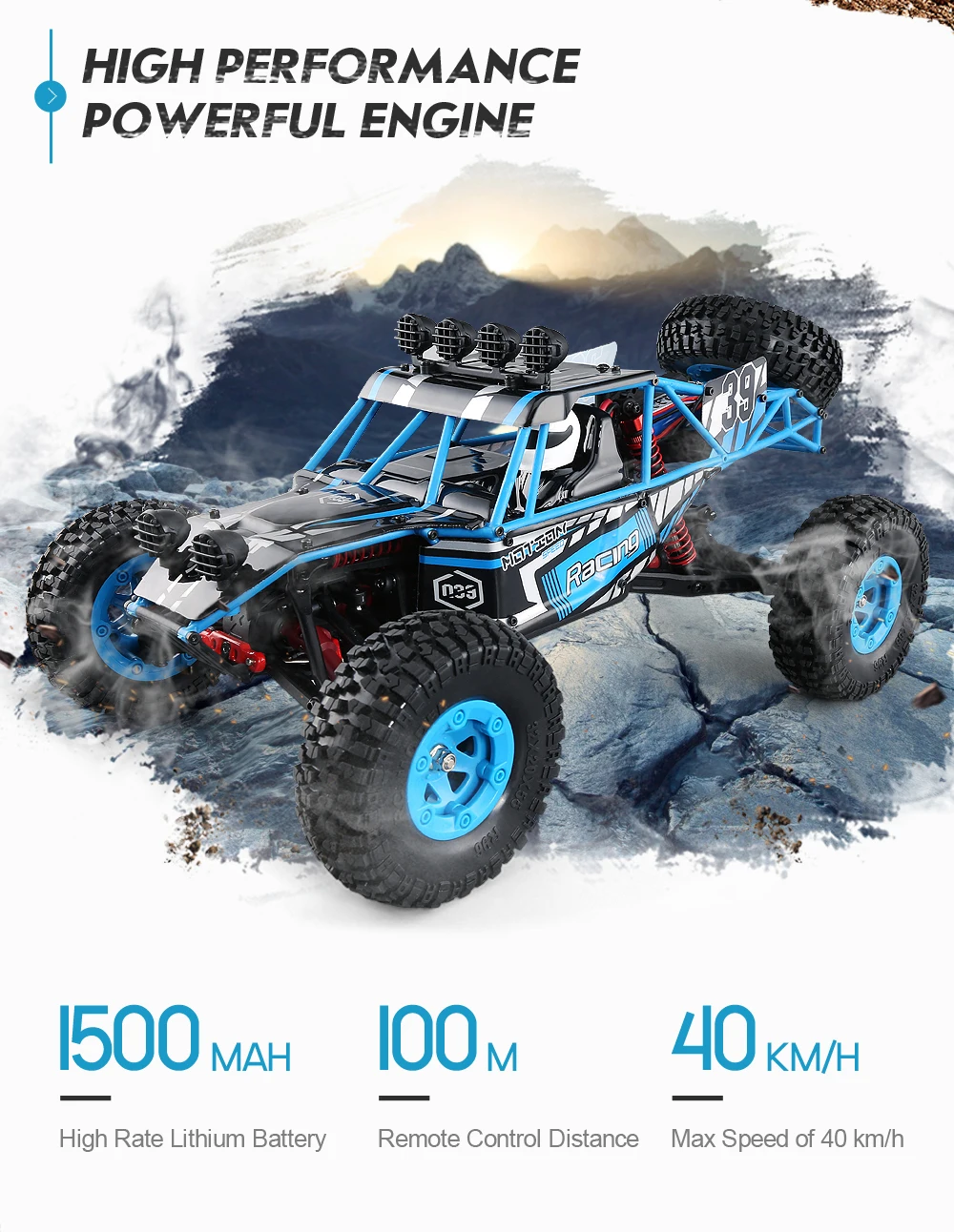 Подлинная JJRC Q39 машинка с дистанционным управлением 1:12 4WD RC пустынный грузовик RTR 35 км/ч Высокоскоростная Модель дорожного транспортного средства Семейные Игрушки для улицы