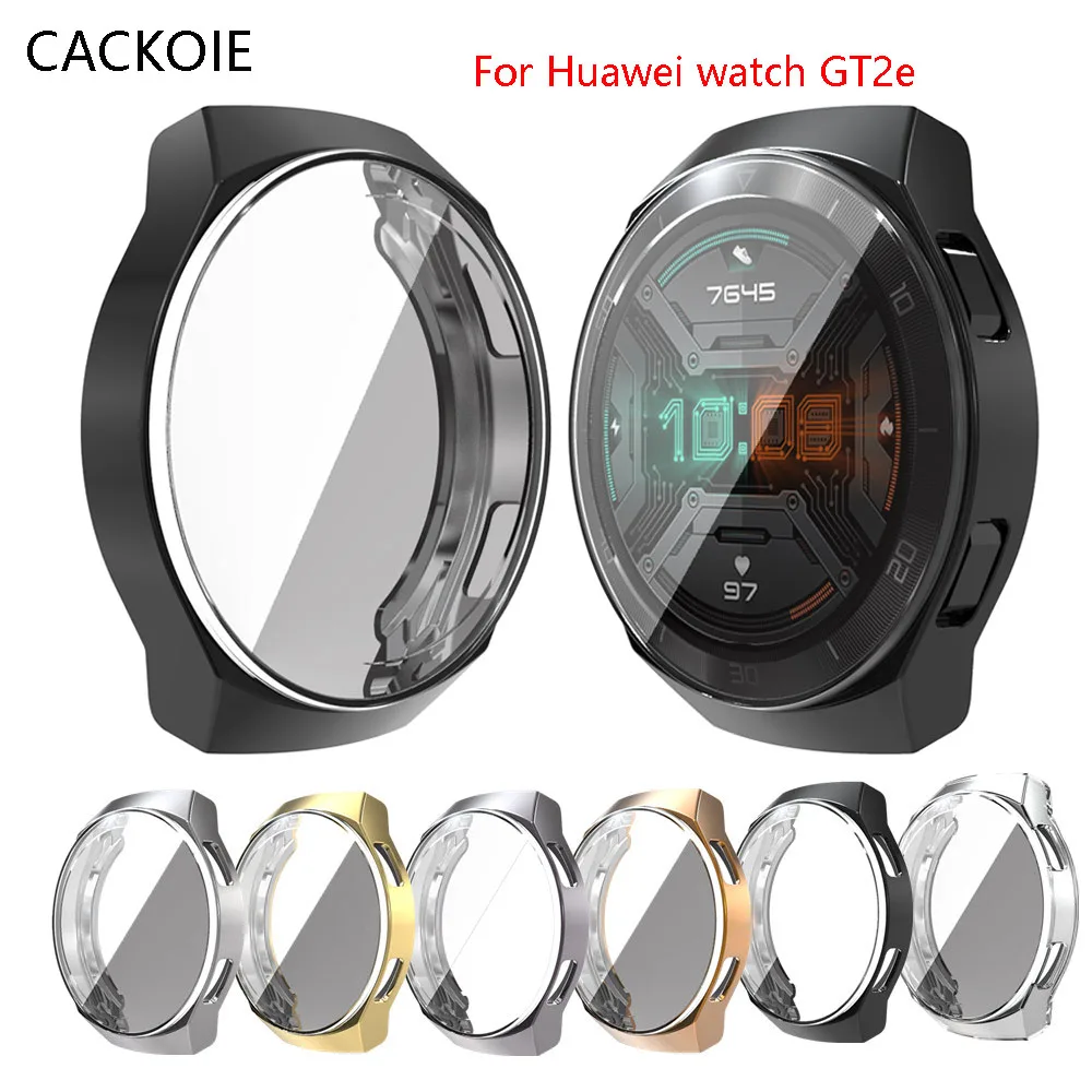 

TPU Watch Case for Huawei watch gt2e cover full soft plating screen protector case huawei GT2e GT 2e smart watch accessories