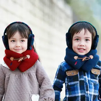 

Winter Kids Scarf 60*9cm Children Fashion Style Baby Wrap Pure Color Little Boy Girl Scarves Thick Shawl Soft Children Gift