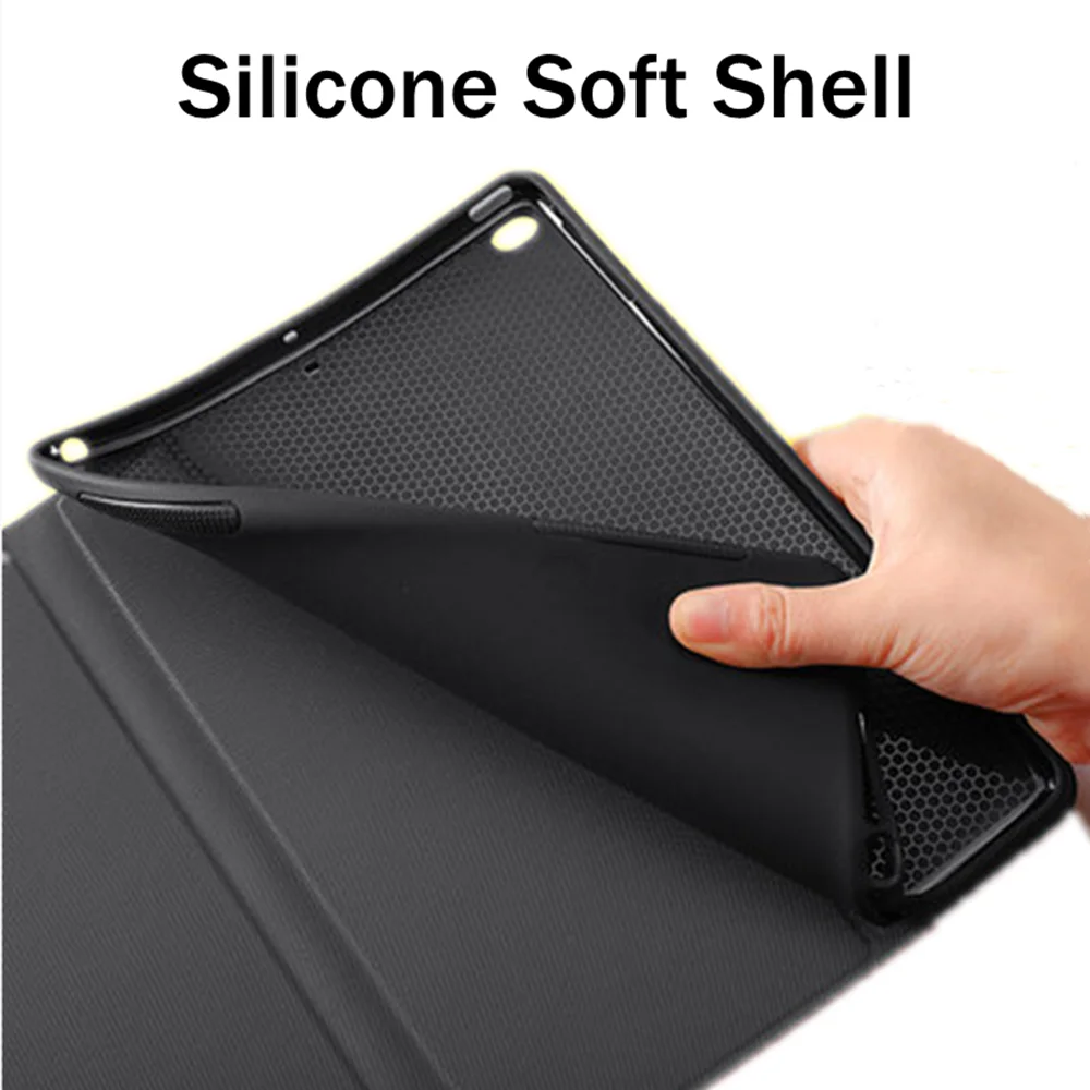 Планшетный чехол для iPad Mini5 Air3 Smart Cover с Авто Режим сна/Пробуждение для iPad 9,7 дюймов iPad2/3/4 Pro9.7 чехол Coque