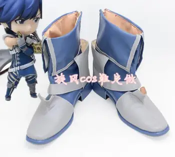 

Fire Emblem Chrom Blue Cosplay Shoes Boots Halloween Carnival Cosplay Costume Accessories