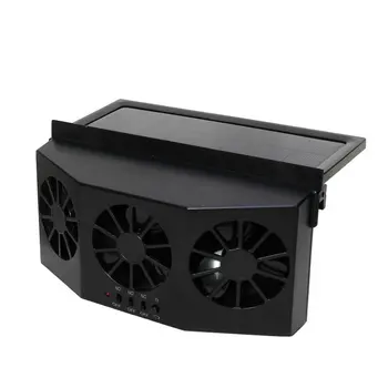 

Solar energy Vehicle exhaust fan radiator
