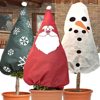 

Non-Woven Christmas Tree Protective Cover Winter Plant Shade Garden Decoration