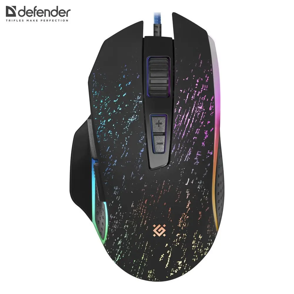 Компьютерная мышь Defender Syberia GM-680L RGB,7кнопок,3200dpi